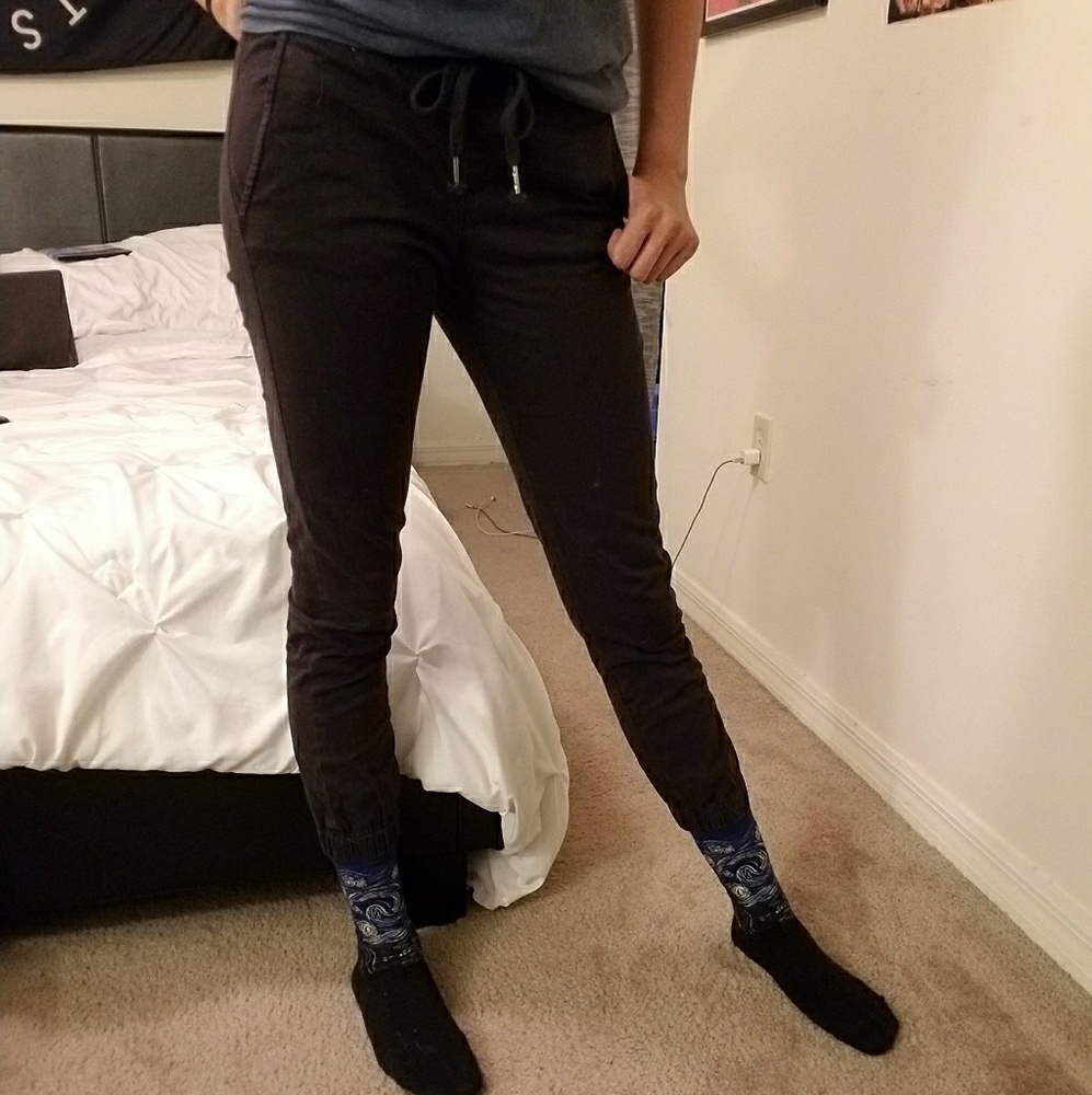 Classic Black Chinos